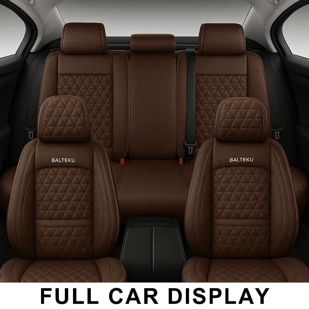 Premium Leather Seat Covers For 7 Seats (Cars & SUVs) - ACU USA 2025