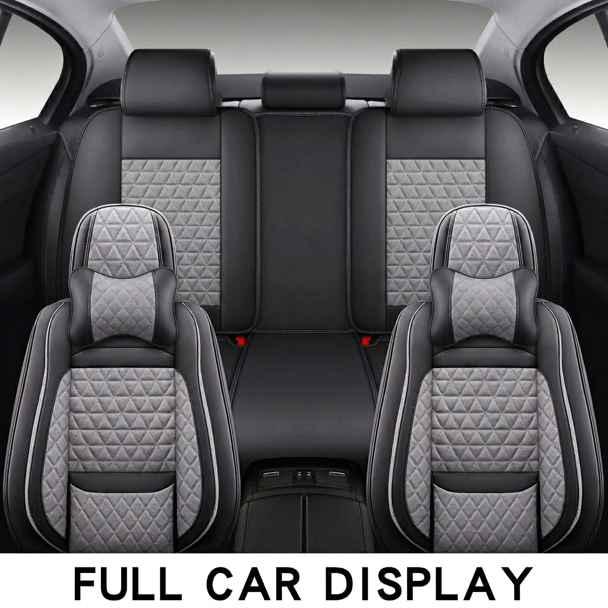 Premium Leather Seat Covers For 7 Seats