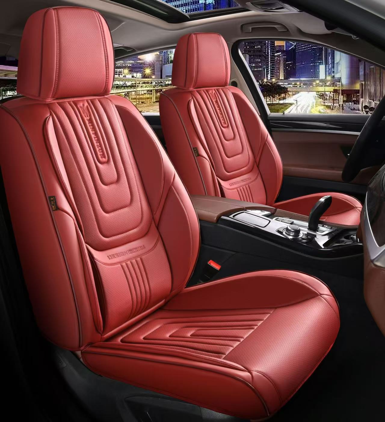 Nappa Leather Car Seat Covers – Long-Lasting, Stylish Colors, 5-Year Guarantee