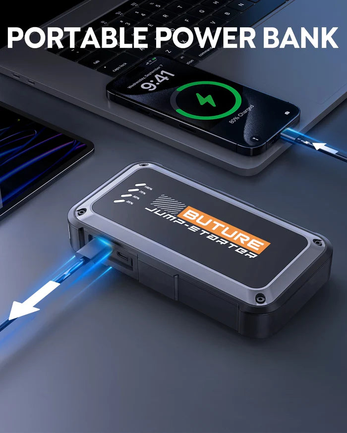 【New Arrival】Beta08 Portable Car Jump Starter 3000A 16800mAh Jump Box