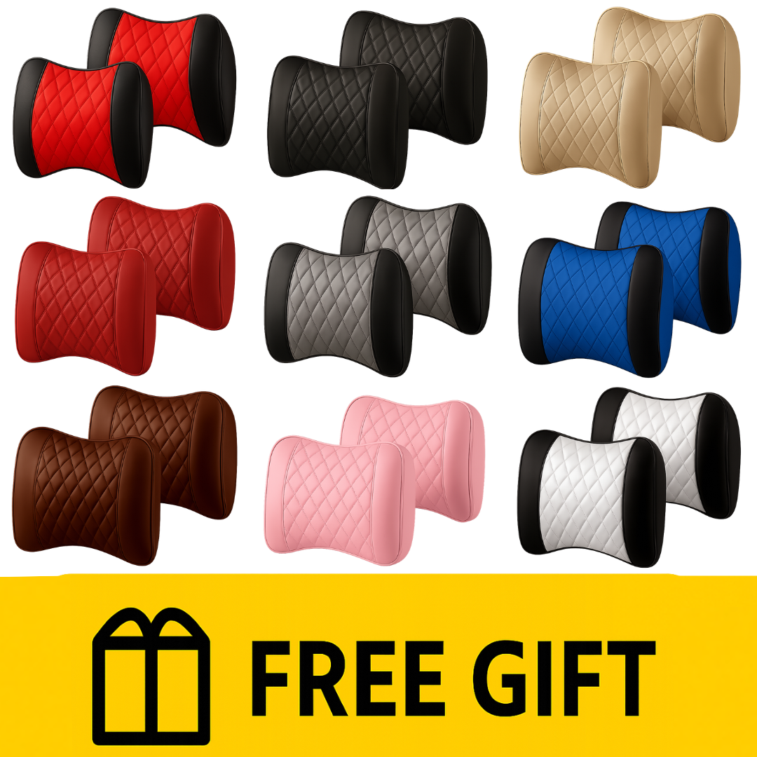 2 Memory Foam Neck Pillows